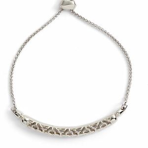 NWOT KENDRA SCOTT GILLY BRACELET IN SILVER